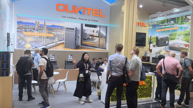 OUKITEL Showcases Full-Scenario Energy Storage Solutions at Intersolar Europe 2026, Drawing Strong Crowds