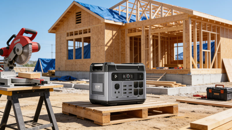 What Portable Power Stations Can Run on a Job Site? Powering Saws, Compressors, Pressure Washers & More