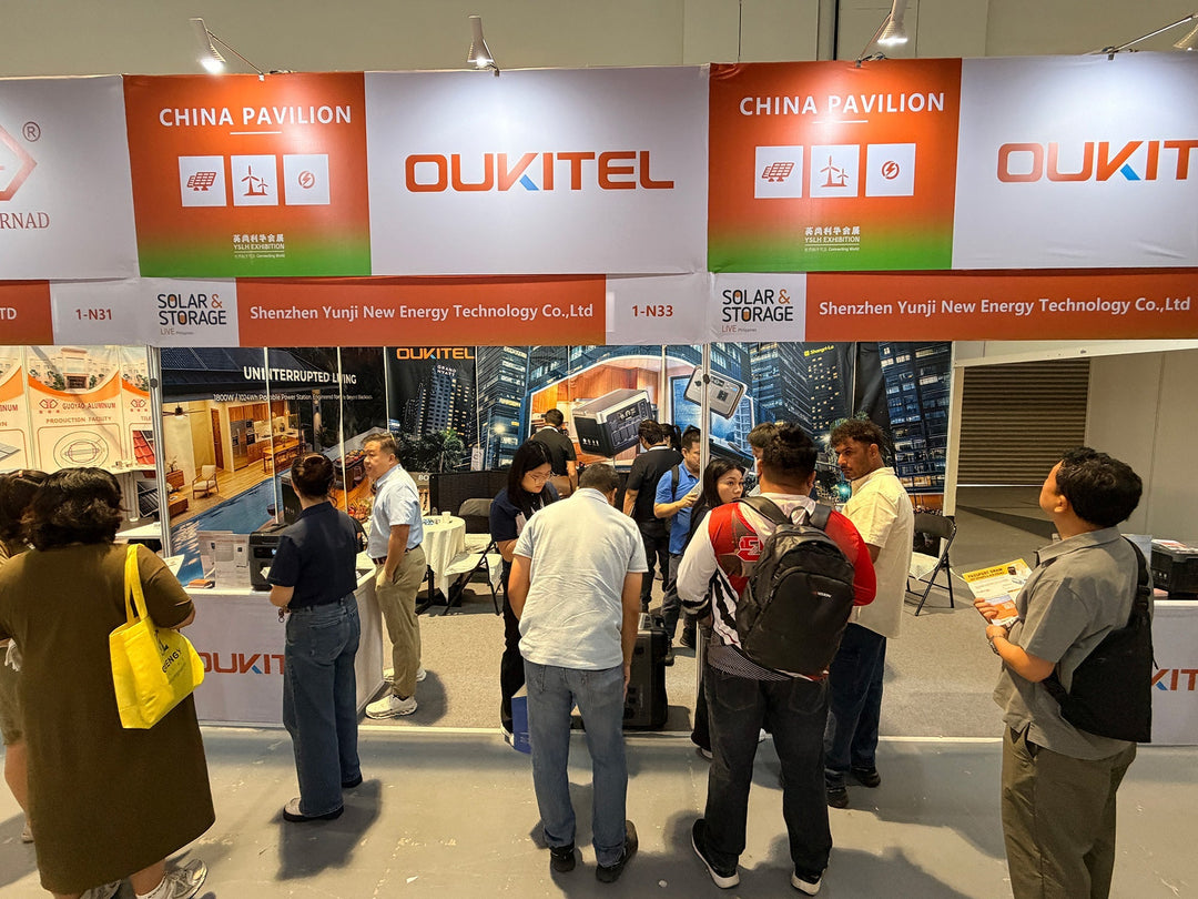 Oukitel Power Exhibits at Solar &amp; Storage Live Philippines 2026: Carry the Sun, Power Your Freedom