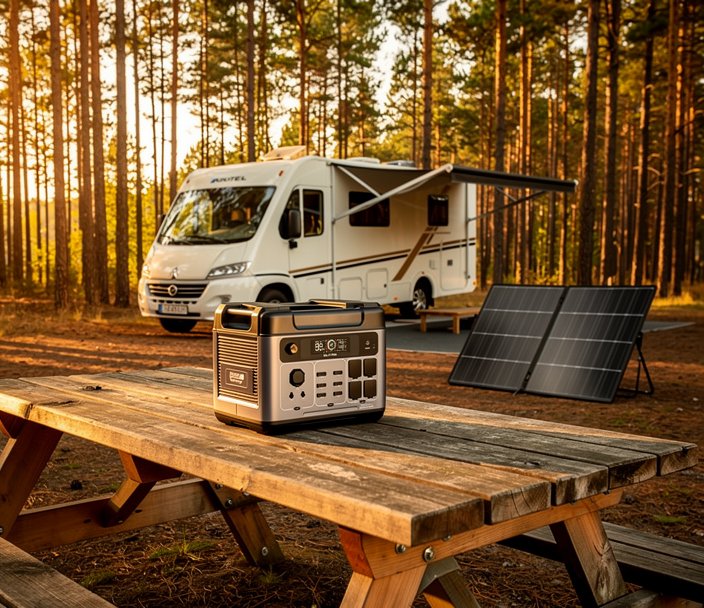 RV Portable Power Stations: How to Choose the Right Battery & Solar System for Your Camper