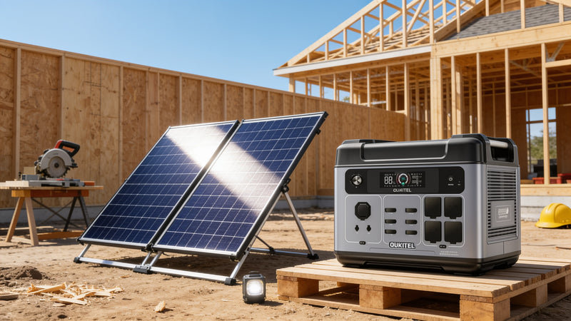 Solar-Powered Portable Power Stations for Construction: Harness the Sun on Job Sites