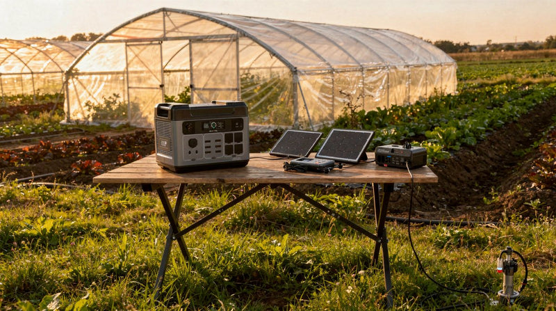 Portable Power on the Farm: Running Irrigation and Charging Drones Off-Grid
