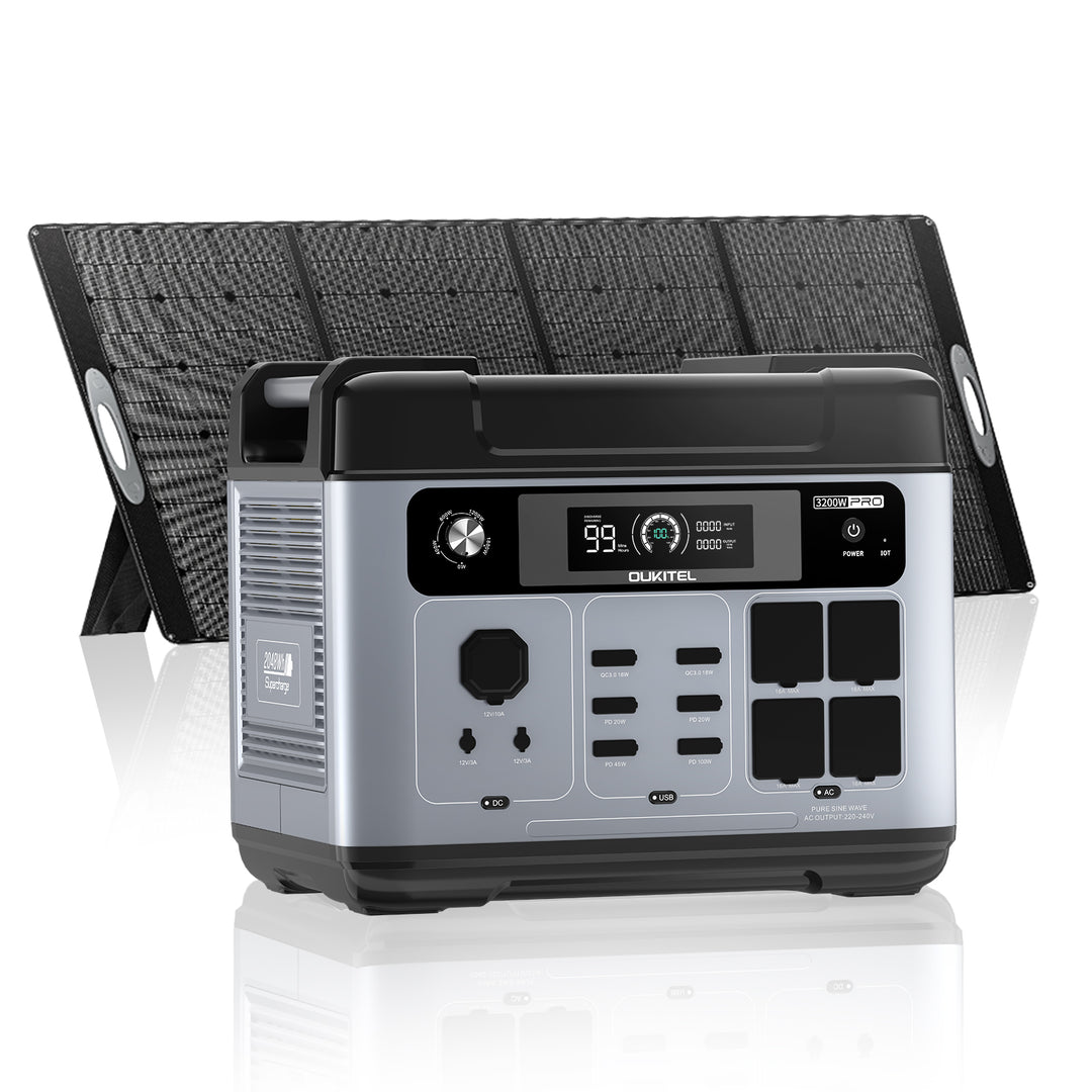 OUKITEL P2001 Pro Portable Power Station 3200W | 2048Wh – EU OUKITEL