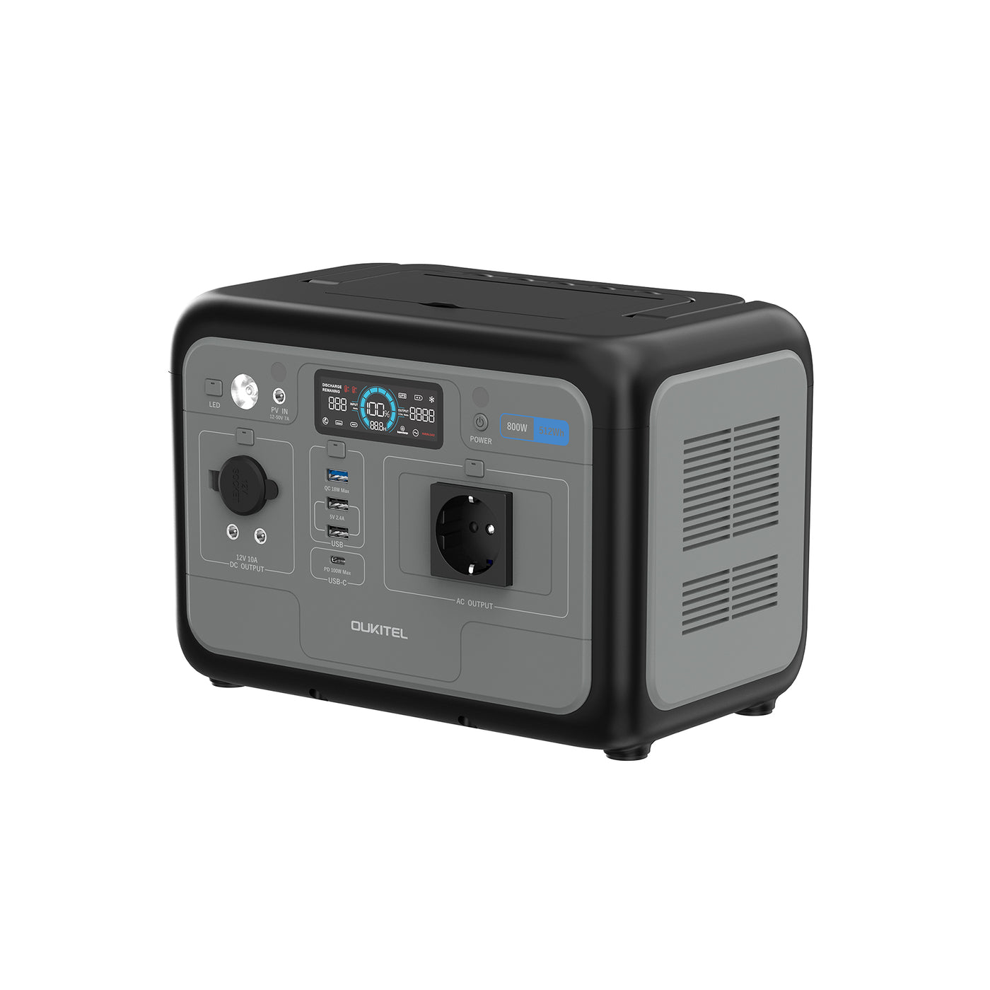 OUKITEL P800 Portable Power Station 800W | 512Wh
