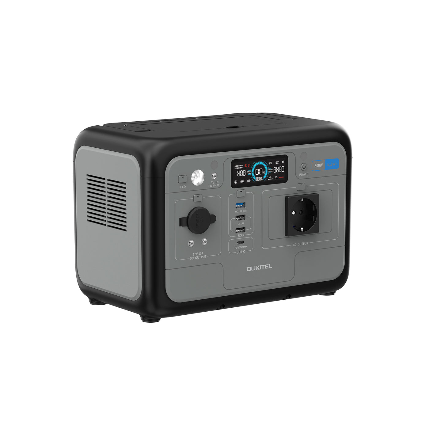 OUKITEL P800 Portable Power Station 800W | 512Wh