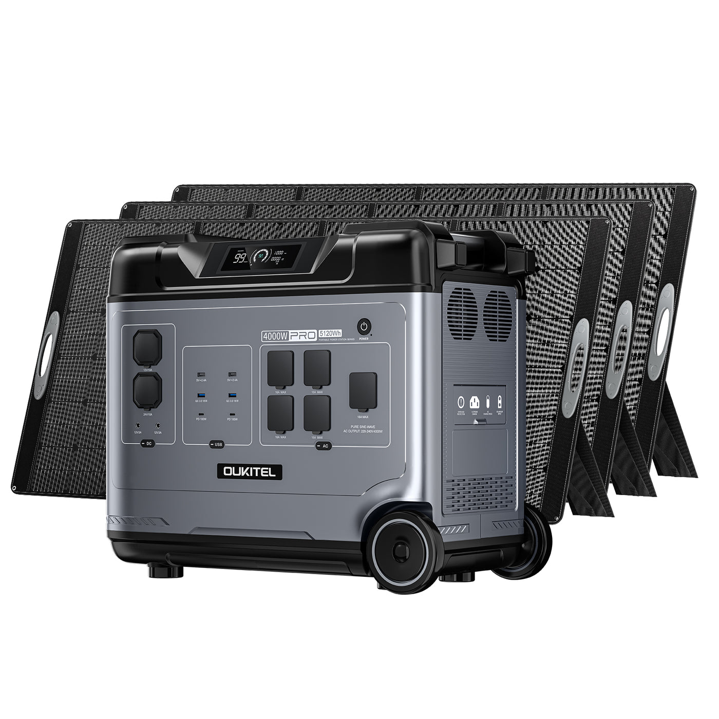 OUKITEL P5000 Pro Portable Power Station 4000W/5120Wh