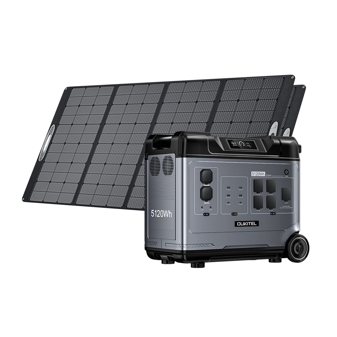 OUKITEL P5000 Solargenerator 2200W/5120Wh – EU OUKITEL