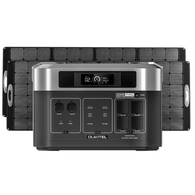 OUKITEL BP2000E PRO Portable Power Station 3600W