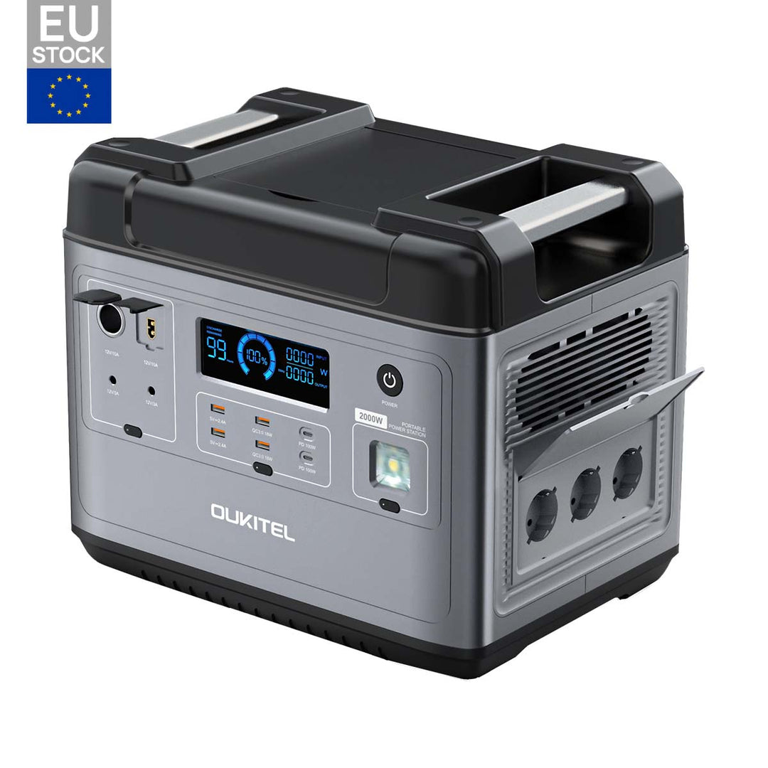 1E05z0L OUKITEL ポータブル電源 P2001 2000Wh OUKITEL P2001 Portable Power Station 2000W/2000Wh – EU OUKITEL