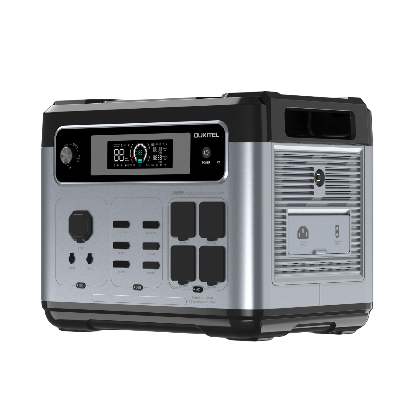 OUKITEL P2001 Plus Portable Power Station 2400W/2048Wh